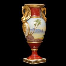 Paire de grands vases Empire